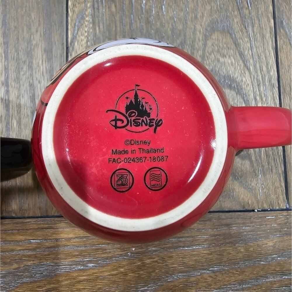 Disney Minnie Mouse & Mickey Mouse Coffee Mugs - Picture 5 of 6